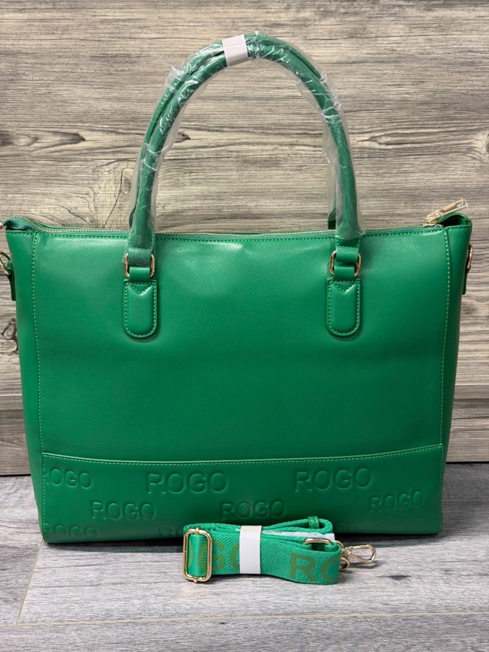 Green ROGO Tote Bag - Picture 4 of 7